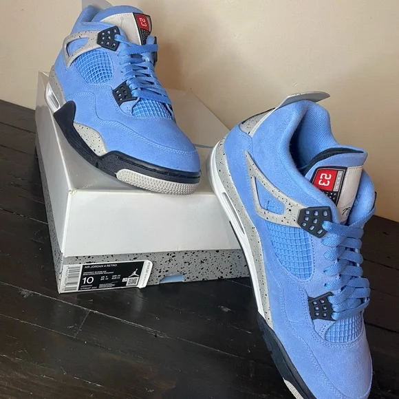 Jordan 4 ‘University Blue’ - Picture 7 of 8